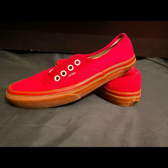 Strawberry Red Vans - Picture 4 of 4